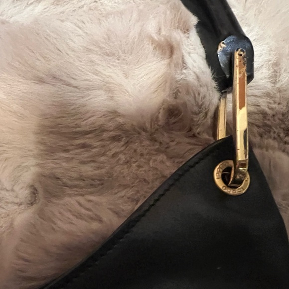 Gucci Bamboo black leather bag Tom Ford era (callouts in photos) please look - Picture 8 of 14